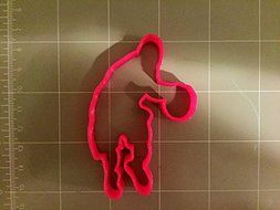 Basketball Player Cookie Cutter (2 inches) N3