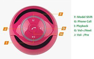 Wireless Bluetooth Speaker with Microphone for Hands Free Phone Call N3