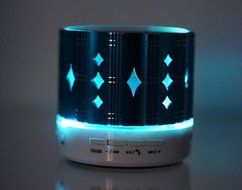 Silver Bluetooth Mini Speaker N6