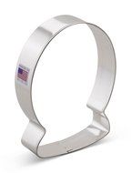 Ann Clark Snowglobe Cookie Cutter - 4.75 Inches - Tin Plated Steel