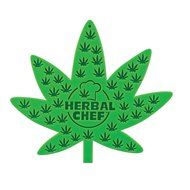 Herbal Chef Silicone Trivet/Pot Holder - 7&quot; x 8&quot; - Green