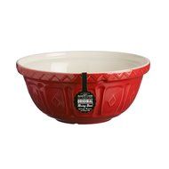Mason Cash Colored Mixing Bowl, Red, 4.25-Quart N2