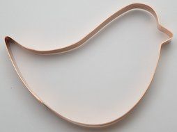 Large 6 Inch Simple Bird Cookie Cutter