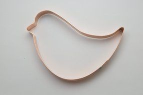 Large 6 Inch Simple Bird Cookie Cutter N2