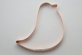 Large 6 Inch Simple Bird Cookie Cutter N3