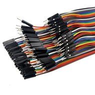 Kalevel&reg; 120pcs Multicolored 40pin Male to Female, 40pin Male to Male, 40pin Female to Female Breadboard Jumper... N2