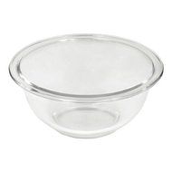 Pyrex Prepware 1-Quart Rimmed Mixing Bowl, Clear&#65292; 4 Pack