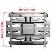 FLEXIMOUNTS A04 Full Motion Articulating TV Wall Mount Bracket for 32-65 Inch LED LCD HD 4K Plasma TV N11
