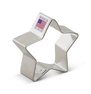 Ann Clark Star Cookie Cutter - 2.75 Inches - Tin Plated Steel