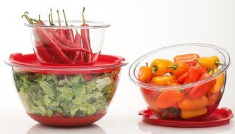Sagler Set of 3 Mixing Bowls with lids
