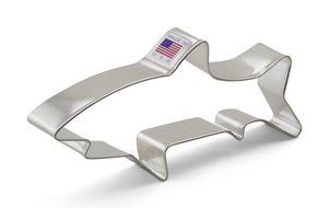 Ann Clark Shark Cookie Cutter - 5.75 Inches - Tin Plated Steel