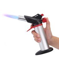 UTEN DOUBLE FLAME Culinary Butane Best Creme Brulee Torch for Professional Grade Kitchen Cooking Baking