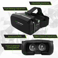 Tepoinn Second Version Virtual Reality Headset VR Goggle Box 3D Glasses for 3D Movies Video Games, Compatible... N15