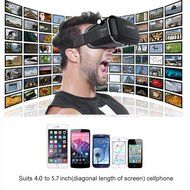 Tepoinn Second Version Virtual Reality Headset VR Goggle Box 3D Glasses for 3D Movies Video Games, Compatible... N17