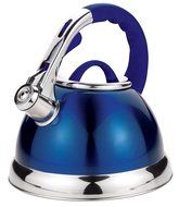 Uniware 2.8L S.S. Auto Whistilng Kettle Plastic Handle (Blue) [3078]