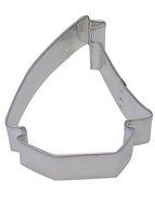 R&amp;M Sailboat 3.5&quot; Cookie Cutter in Durable, Economical, Tinplated Steel