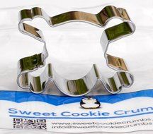 Mini Skull Cookie Cutter- Stainless Steel