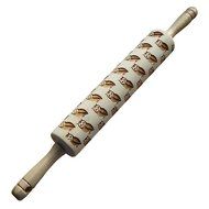Rolling Pin: Engraved Owls