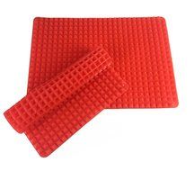 Akak Store Pyramid Design Non-Stick Silicone Healthy Cooking Baking Mat&#65292;16 Inches X 11.5 Inches N4