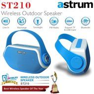 Astrum ST210 Portable Outdoor Wireless Bluetooth Speaker - HD Sound w Built-in Mic, FM Radio, Torchlight, Power... N7