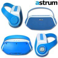 Astrum ST210 Portable Outdoor Wireless Bluetooth Speaker - HD Sound w Built-in Mic, FM Radio, Torchlight, Power... N8