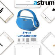 Astrum ST210 Portable Outdoor Wireless Bluetooth Speaker - HD Sound w Built-in Mic, FM Radio, Torchlight, Power... N11
