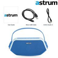 Astrum ST210 Portable Outdoor Wireless Bluetooth Speaker - HD Sound w Built-in Mic, FM Radio, Torchlight, Power... N12
