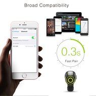QCY Q26 Ultra Mini In-ear Universal Wireless Bluetooth 4.1 Headset with Built-In Mic N4