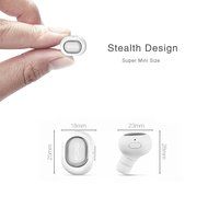 QCY Q26 Ultra Mini In-ear Universal Wireless Bluetooth 4.1 Headset with Built-In Mic N8