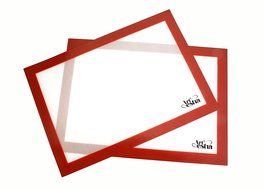Artestia Premium Silicone Baking Mat, Non Stick Heat Resistant Liners for Cookie Sheets, Half Sheet Size, Set... N4