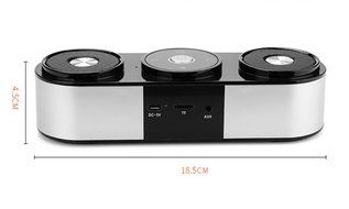 Wireless Speaker Super Deep Bass Surround Sound Speaker Touch Control Stereo Speaker Handsfree (blue) N4