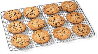 Beaumont Kitchenware Top Rated Baking/Cooling Rack | Heavy Duty &frac12;&quot; Grids | Top Quality Stainless Steel 304 | Dishwasher... N7