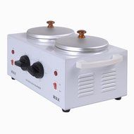 Safstar Electric Double Wax Warmer Heater Dual Parrafin Salon Hot Facial Skin Equipment N3