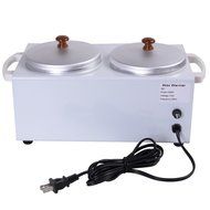 Safstar Electric Double Wax Warmer Heater Dual Parrafin Salon Hot Facial Skin Equipment N4
