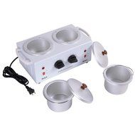 Safstar Electric Double Wax Warmer Heater Dual Parrafin Salon Hot Facial Skin Equipment N8