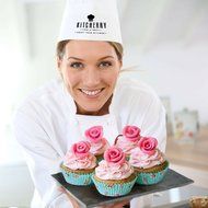 Rose Cutters Complete Set of 3 pcs &amp; Instructions for Perfect Cake Decorating by Kitcherry N5