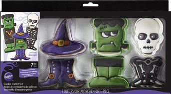 Wilton 2308-0898 Build-a-Monster Cookie Cutter Set N2