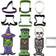 Wilton 2308-0898 Build-a-Monster Cookie Cutter Set N7