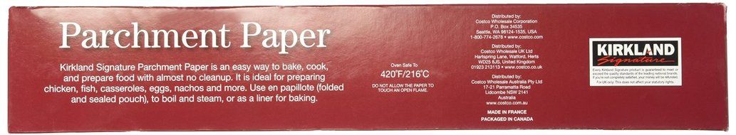 Kirkland Signature Non Stick Parchment Paper, 205 sqft N3
