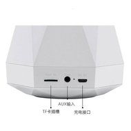 Divalove Magic Portable Wireless Bluetooth Speaker With FM Radio Alarm Lamp Clock, Smart Home 7 Colors LED Atmosphere... N6