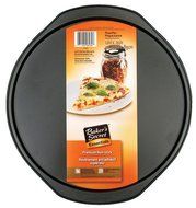 Baker&#039;S Secret Pizza Pan Dw Safe 12&quot; X 0.35&quot; Non Stick Gray