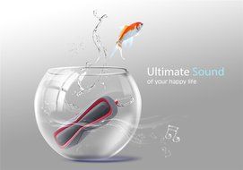 Waterproof IPX7 Wireless Bluetooth 4.1 Outdoor Speaker, Marine and Waterproof Bluetooth Speaker for iPhone, Android... N41