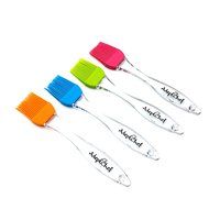 Silicone Basting &amp; Pastry Brushes by AdeptChef, Great for BBQ Meat, Cakes &amp; Pastries &ndash; Heatproof, Flexible &amp; Dishwasher...