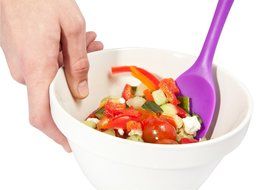 Lucentee 6-Piece Silicone Baking Set - Spatulas, Spoons &amp; Turner - Heat Resistant Cooking Utensils (Multicolor) N6