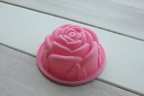 DIY Silicone Mould Mold Ice Cube Tray Chocolate Cake Cookie Muffin Make Molds : Rose N2