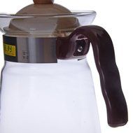 Teapot,Yamix Heat Resistant Borosilicate Glass Teapot Coffee Pot Kettle Gas Electric Spirit Stoves Safe 1000ml... N2