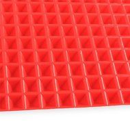 Altruism Baking Mats BBQ Silicone Mat Oven Baking Grill Oil Filter Pad Cooking Sheet Mat (Red) N4