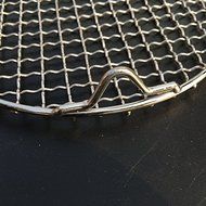 Chris-Wang 1Pack Multi-Purpose Round Stainless Steel Cross Wire Steaming Cooling Barbecue Rack /Carbon Baking... N3