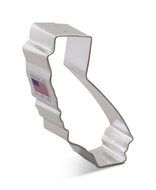 Ann Clark California Cookie Cutter - 3.75 Inches - Tin Plated Steel