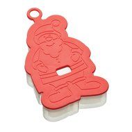 Let's Make Soft Touch Christmas Santa 3 Dimensional Cookie Cutter